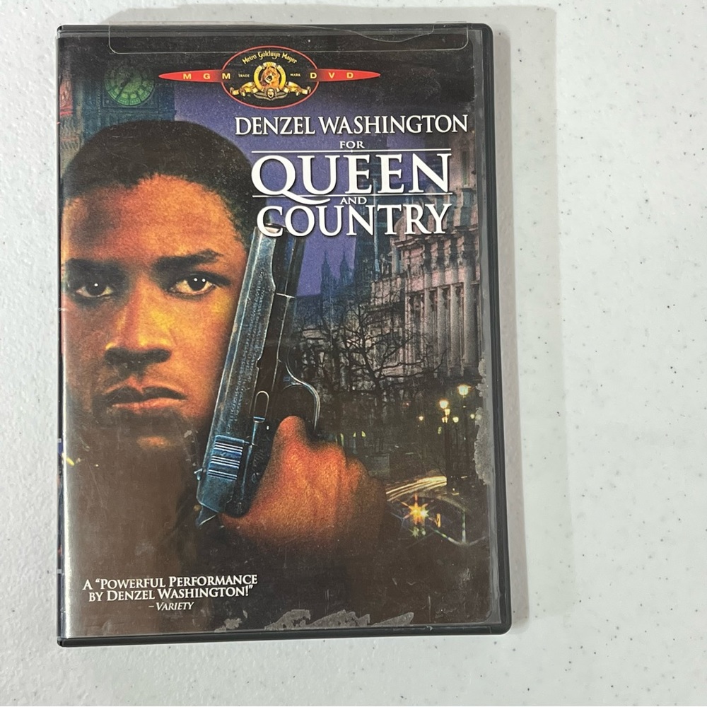For Queen and Country - DVD Movie - Denzel Washington